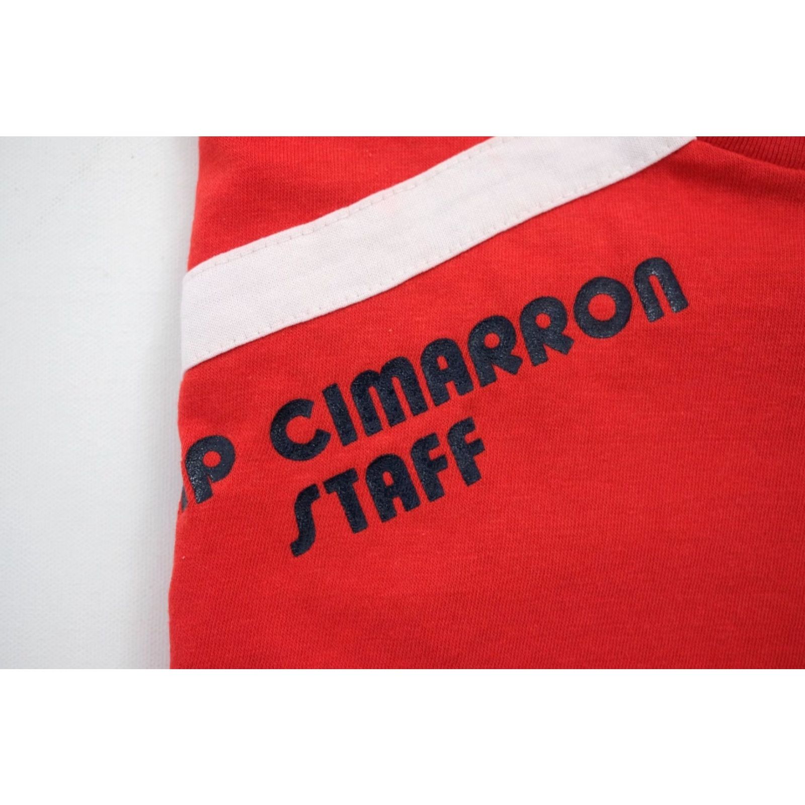 Champion VINTAGE Champion 70s 80s CAMP FIRE GIRLS CIMARRON STAFF GRAPHIC OUTDOOR RED T SHIRT M Size US M / EU 48-50 / 2 - 4 Thumbnail