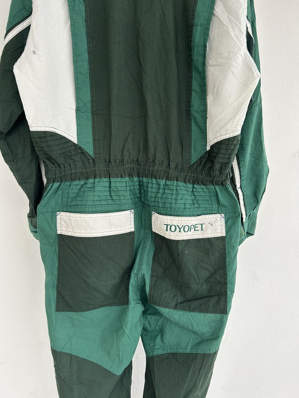 Vintage Toyopet Toyota Techno Vintage Coverall Japan Green Size US 34 / EU 50 - 9 Thumbnail