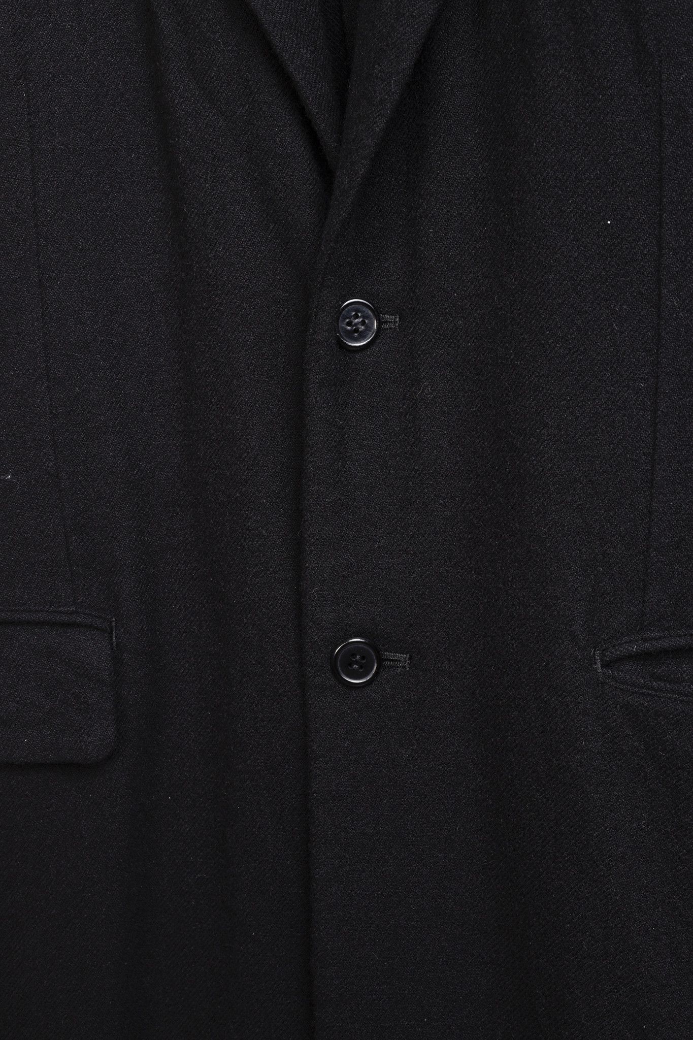 Comme des Garcons Homme Plus Comme Des Garçons Homme Plus 2017 Skull Appliqué Wool Coat Size US XL / EU 56 / 4 - 8 Thumbnail