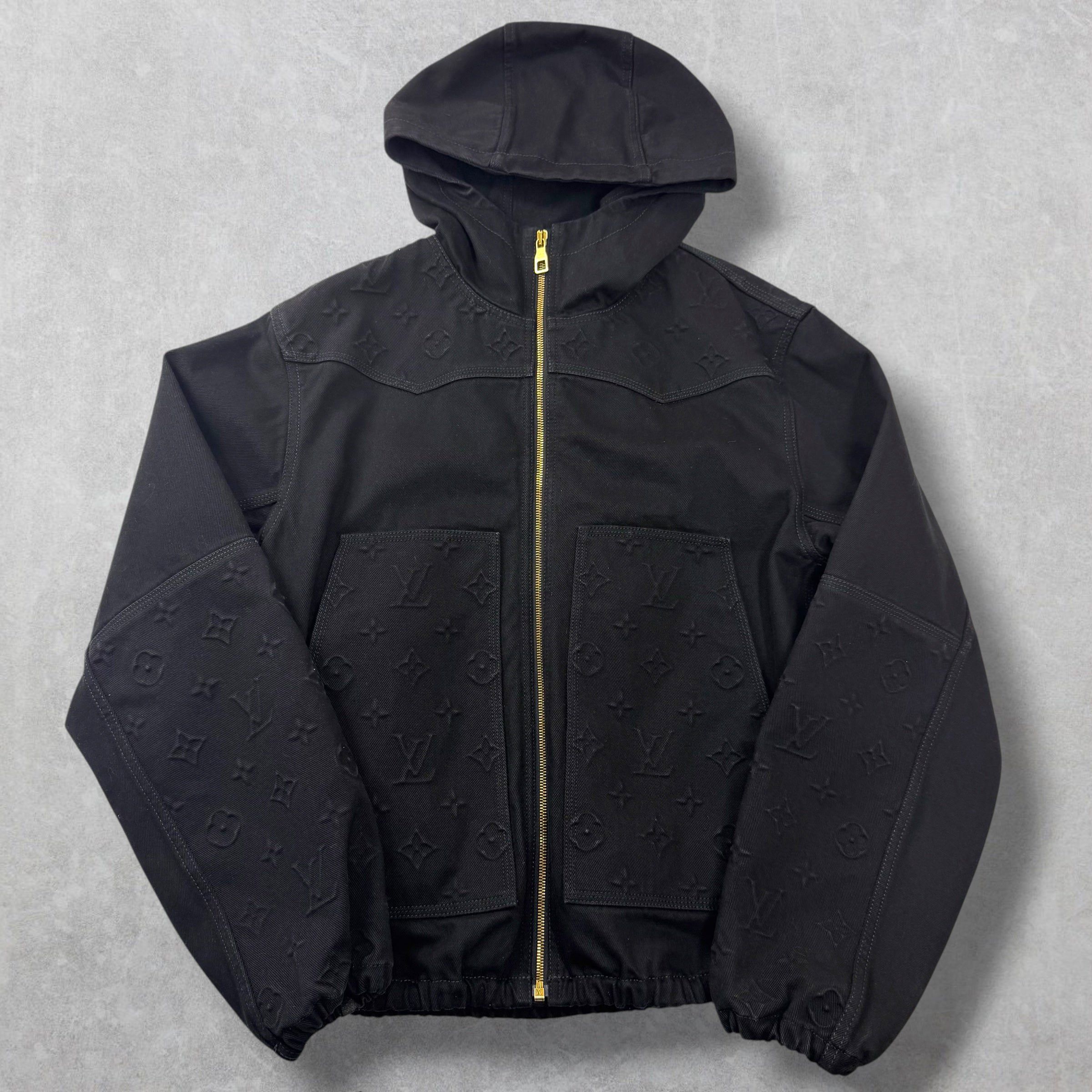Louis Vuitton Louis Vuitton Monogram Hooded Work Jacket 50 (L) Size US L / EU 52-54 / 3 - 1 Thumbnail