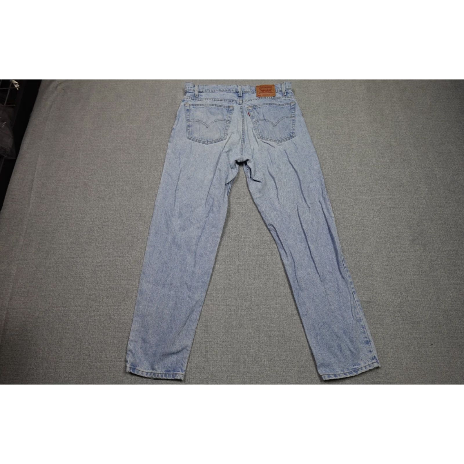 Levi's VINTAGE Levi's 550 Jeans Mens 36x32 Blue Relaxed Fit Light Wash Western Cowboy Jeans Size US 36 / EU 52 - 4 Thumbnail