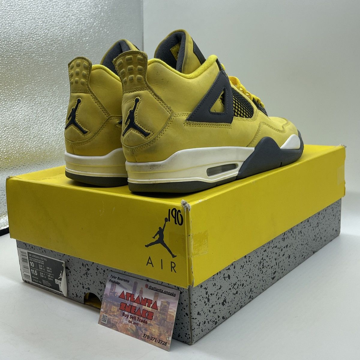 Jordan Brand Air Jordan 4 lighting Size US 10 / EU 43 - 5 Thumbnail