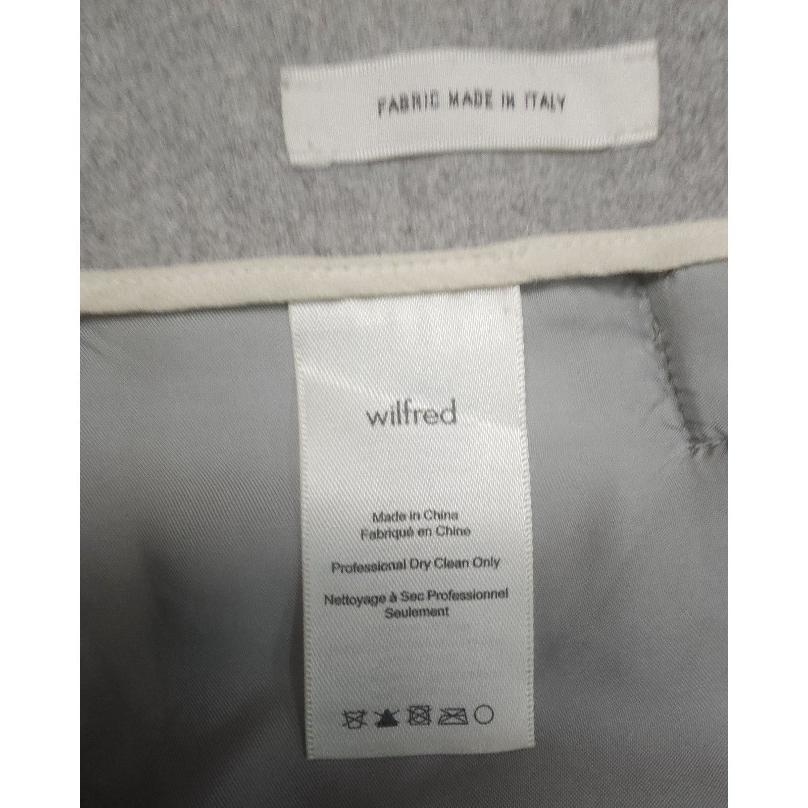 Other Wilfred Dress Pants 4 Aritzia July Trouser Wool Cashmere Size 27" / US 4 / IT 40 - 9 Thumbnail