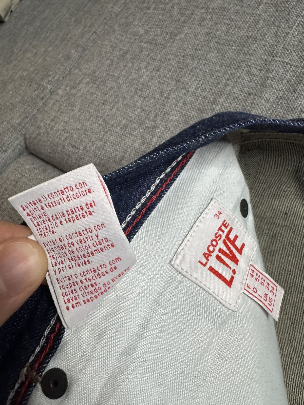 Lacoste Lacoste live jeans Size US 34 / EU 50 - 17 Thumbnail