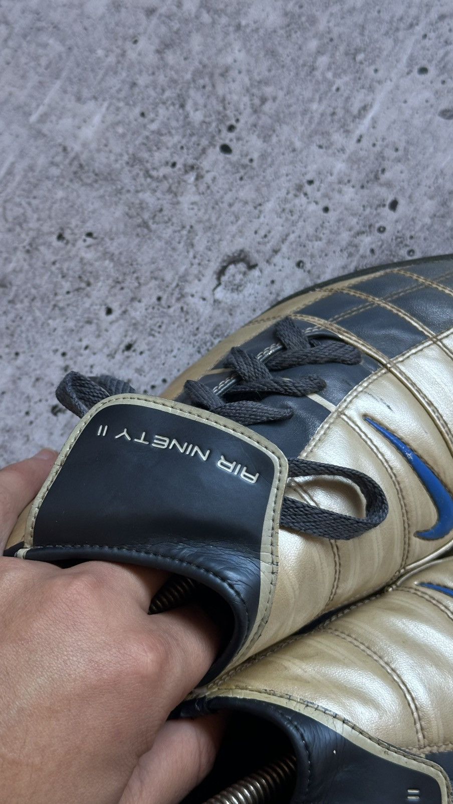 Nike 2004 Nike Air Zoom Ninety II Total 90 Vintage Soccer Boots Size US 10 / EU 43 - 4 Thumbnail