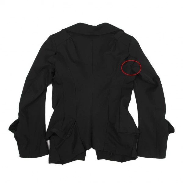 Comme des Garcons Comme des Garcons Retro black pleated coat top Size XS / US 0-2 / IT 36-38 - 3 Thumbnail
