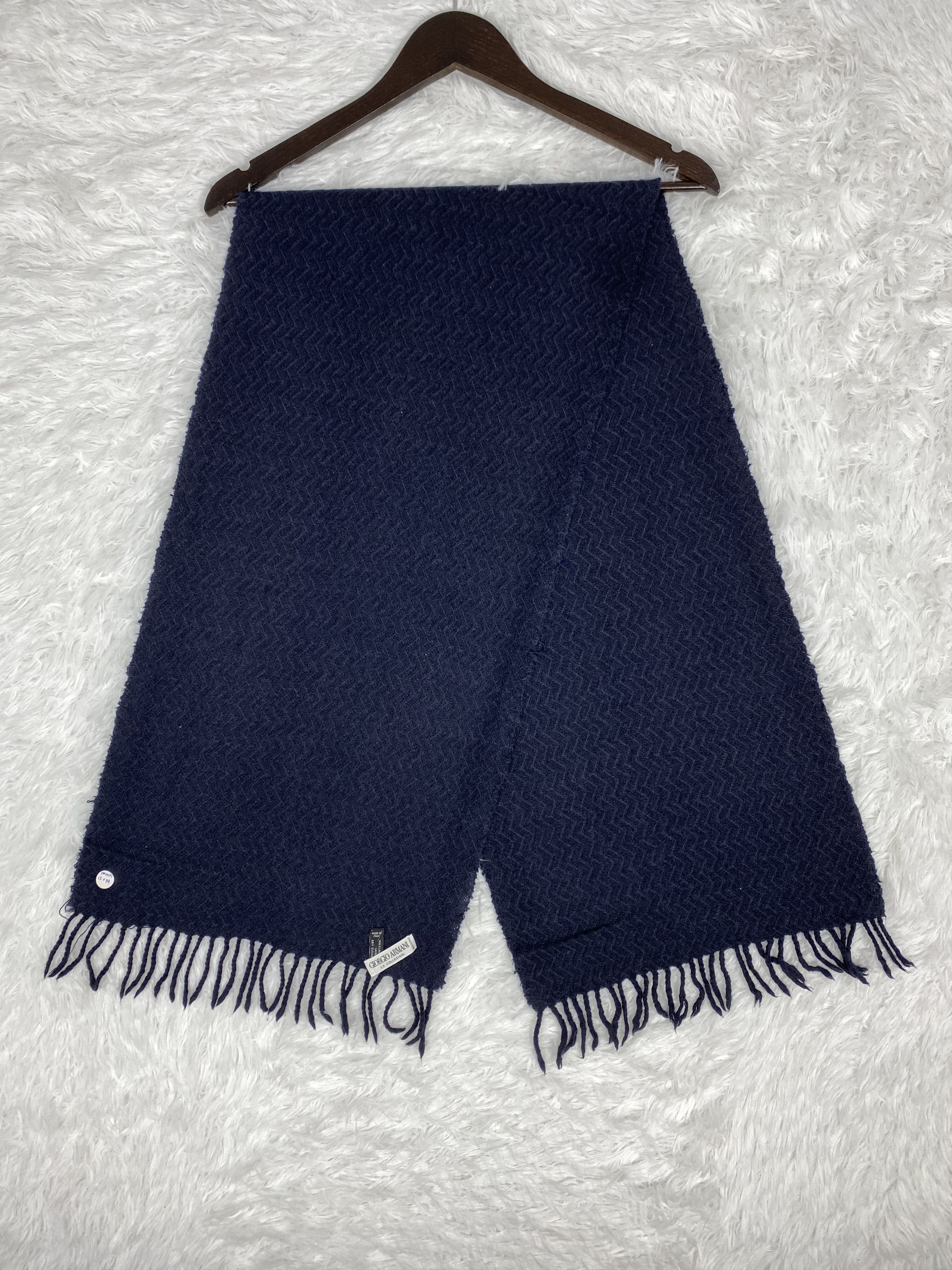 Giorgio Armani Vintage Giorgio Armani Scarf / Muffler Neckwear PM0027 Size ONE SIZE - 1 Thumbnail