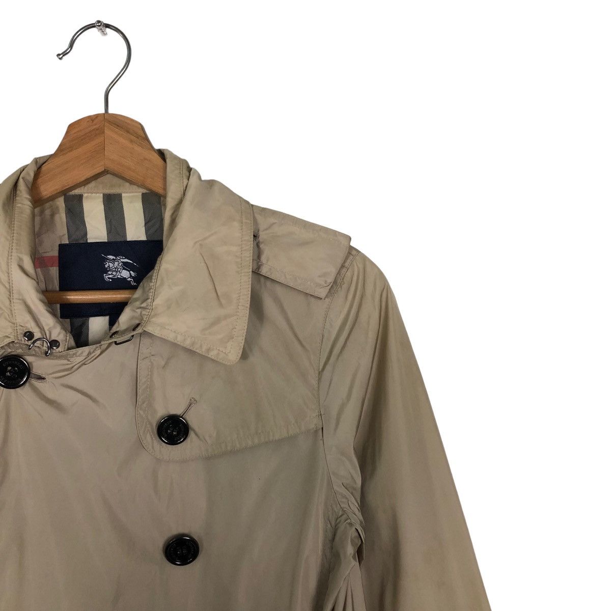 Burberry 🔥90’s VINTAGE BURBERRY LONDON TRENCH COAT NOVA CHECK Size US M / EU 48-50 / 2 - 6 Thumbnail