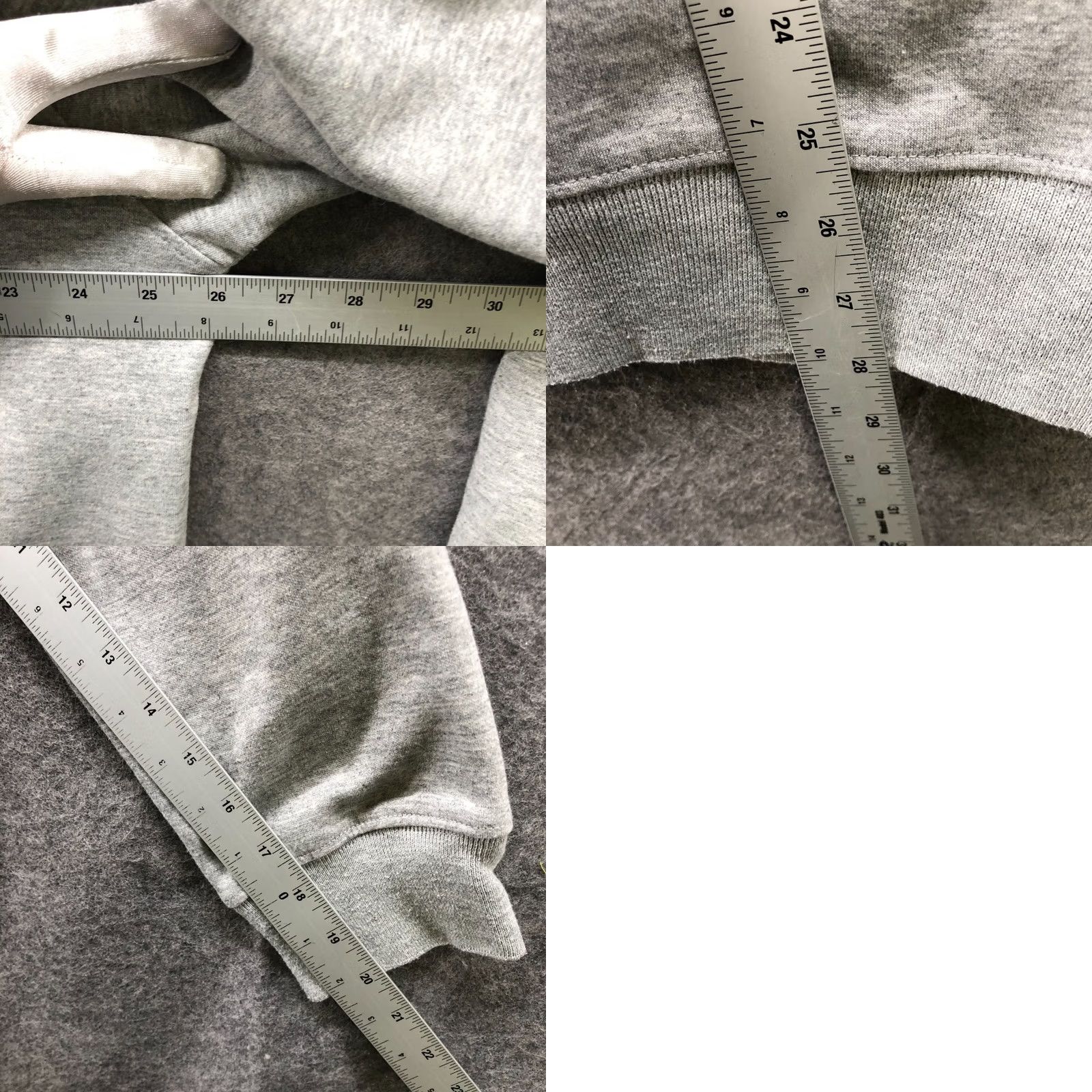 Vintage VINTAGE Weiv LA Zip Utility Sweatshirt Mens XL Bomber Band Collar Chore Work Cotton Gray Size US XL / EU 56 / 4 - 8 Thumbnail