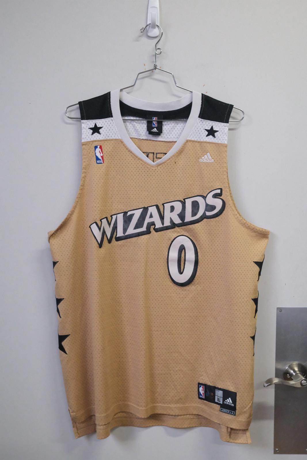 Adidas Adidas Washington Wizards Arenas #0 Basketball Jersey Size ONE SIZE - 1 Thumbnail