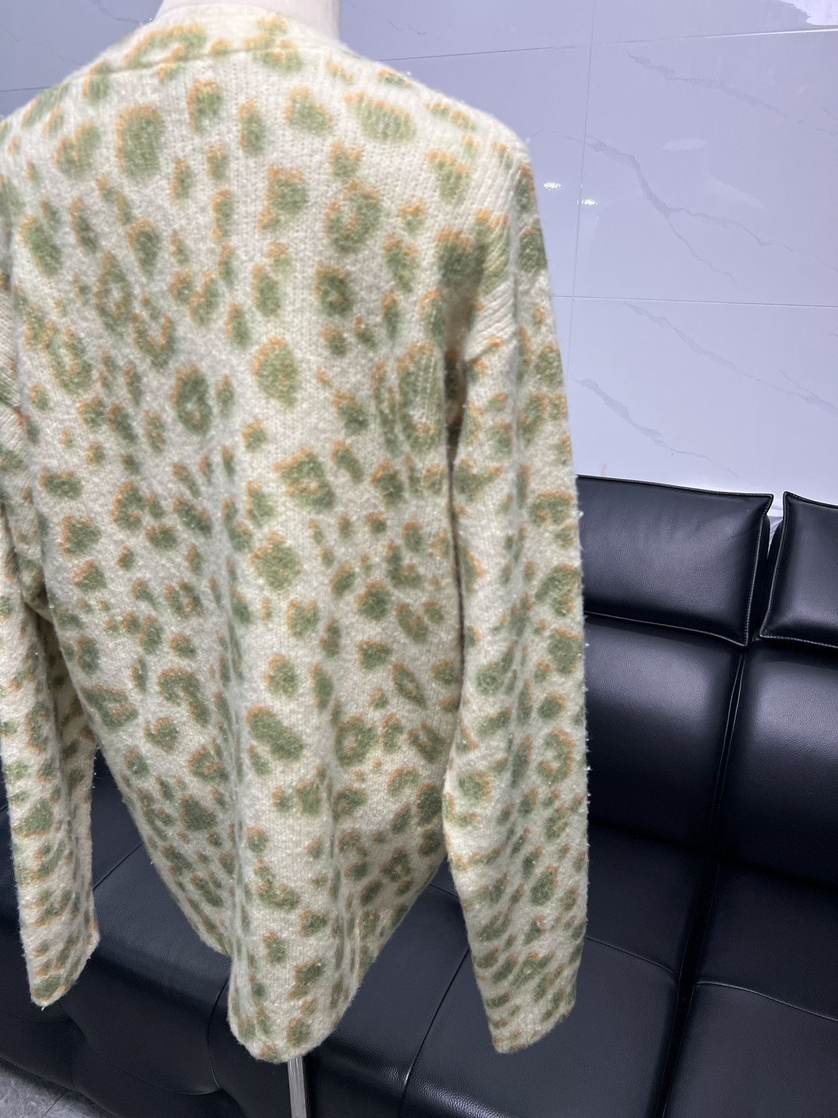 Dries Van Noten Dries Van Noten FW22 Lookbook Leopard Print Merino Wool Card Size US L / EU 52-54 / 3 - 11 Thumbnail