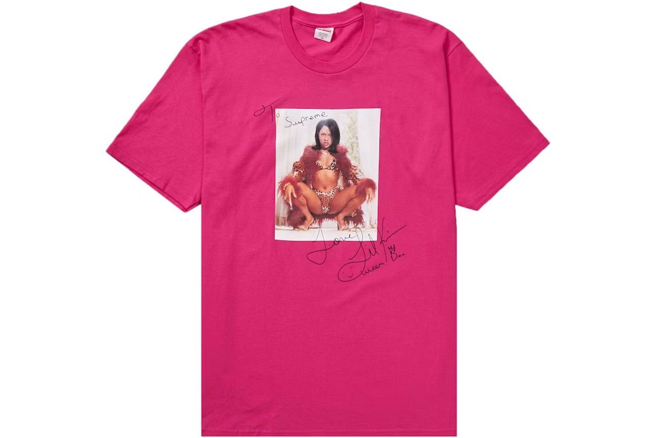 Image of Lil Kim Supreme Shirt in Pink, Men's (Size XL)