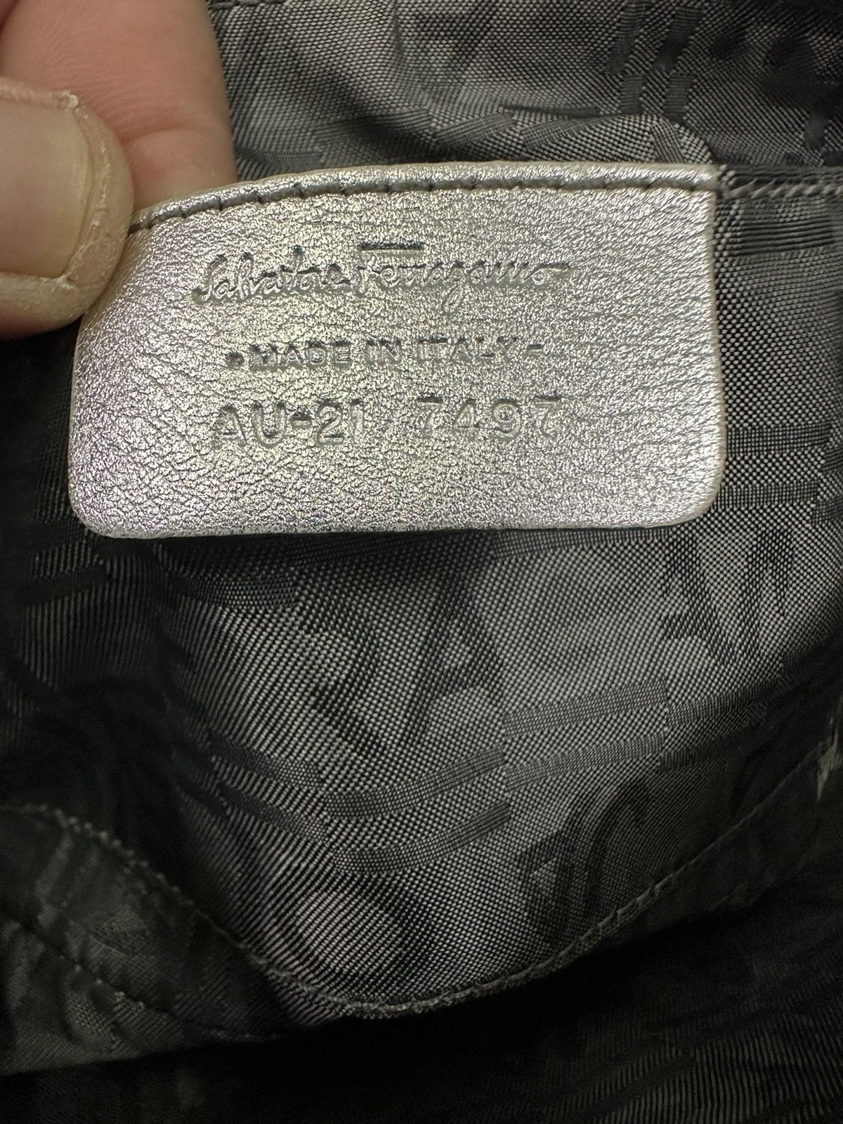 Salvatore Ferragamo AUTHENTIC SALVATORE FERAGAMO POCHETTE BAG Size ONE SIZE - 10 Thumbnail