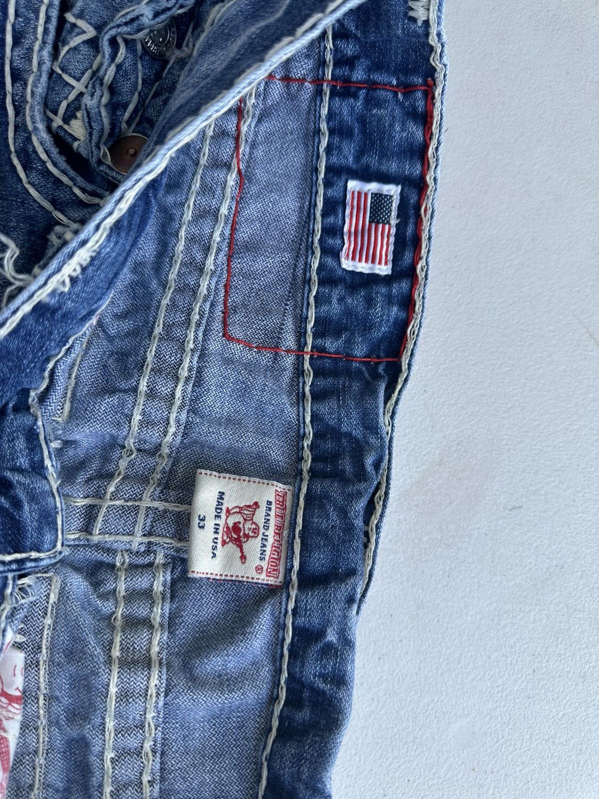 True Religion True Religion Ricky Super T jeans Size US 33 - 14 Thumbnail