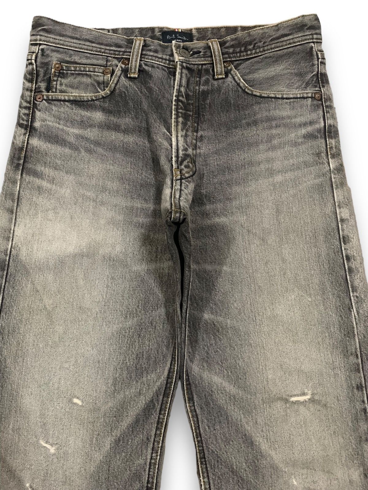 Paul Smith Vintage Paul Smith Faded Classic Fit Distressed Grunge Jeans Size US 30 / EU 46 - 3 Thumbnail