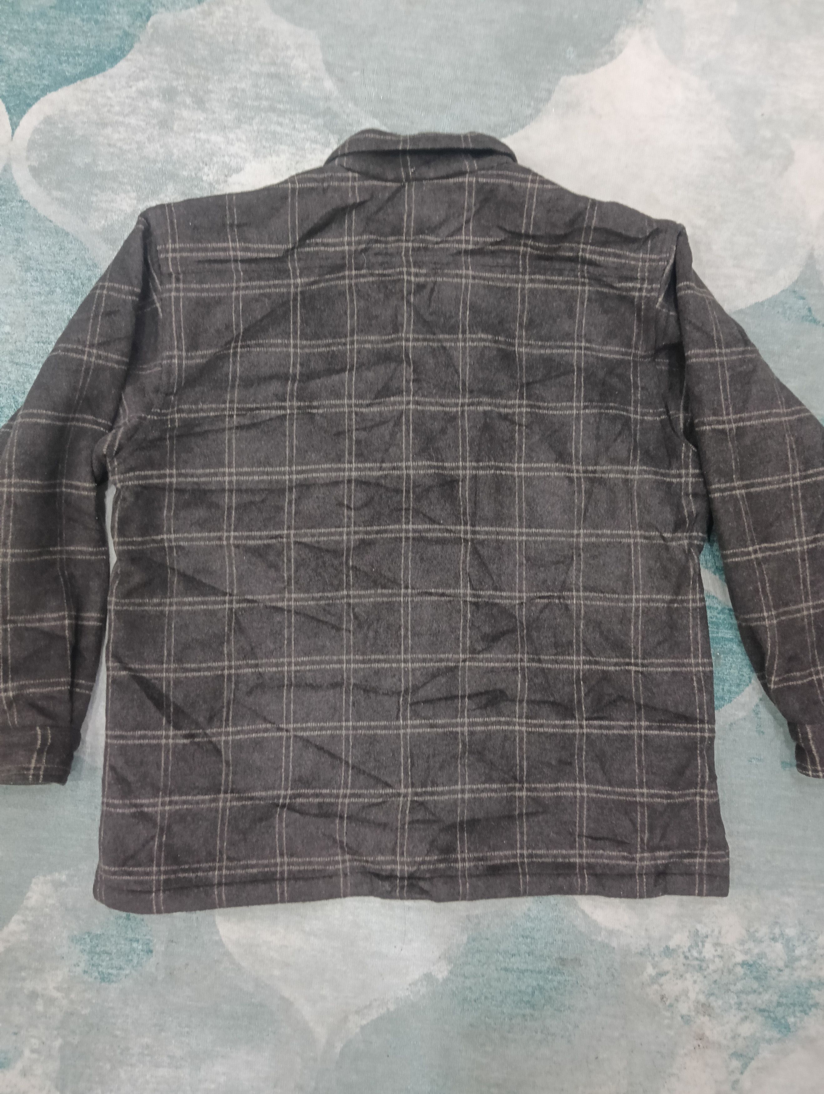 Beauty Beast × Hysteric Glamour × Japanese Brand Vintage Acoustic Long Sleeve Checkered Style Size US L / EU 52-54 / 3 - 4 Thumbnail