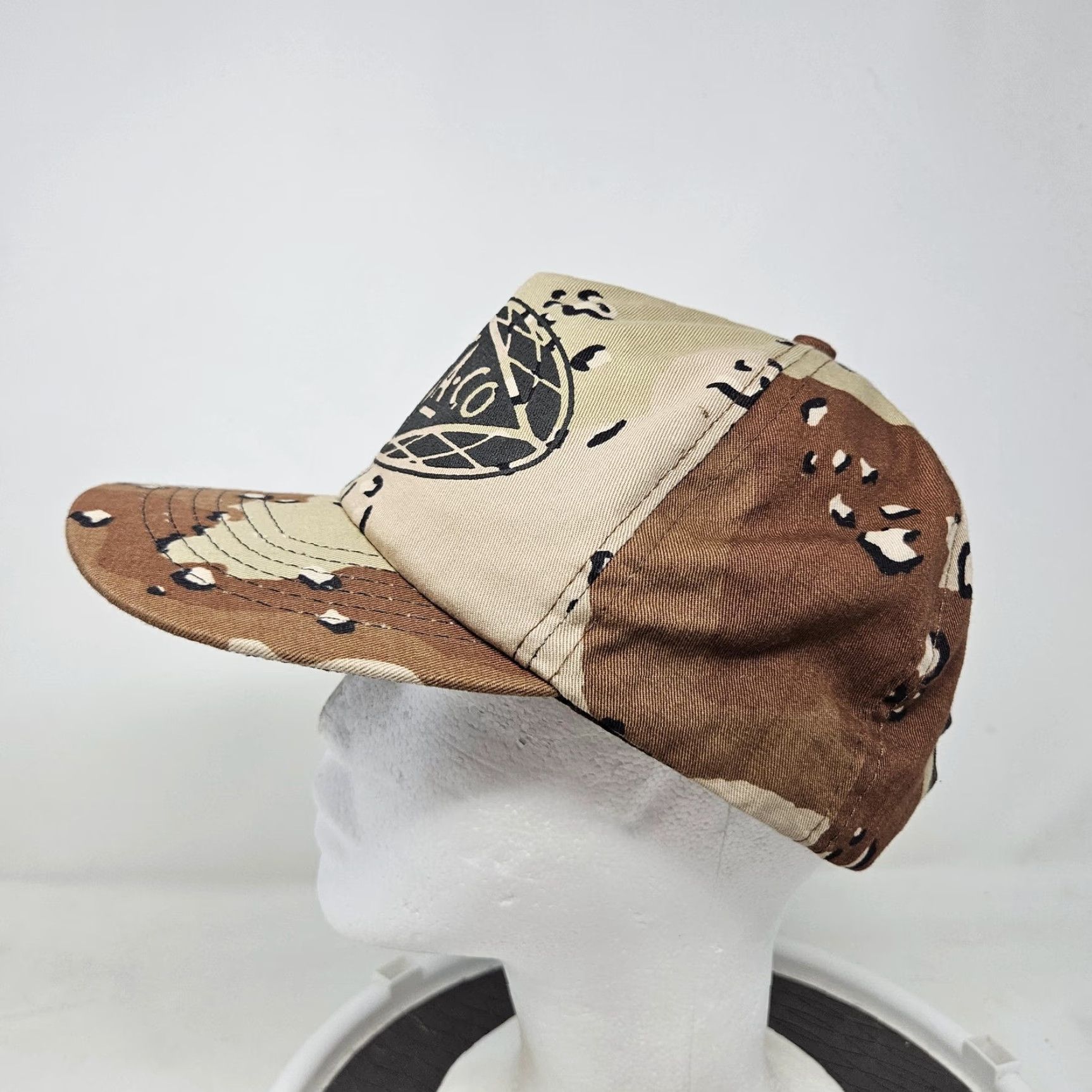 Vintage VINTAGE DE-STA-CO Hat Cap Snap Back Brown Camo Advertising Trucker Mens 90s Size ONE SIZE - 5 Thumbnail