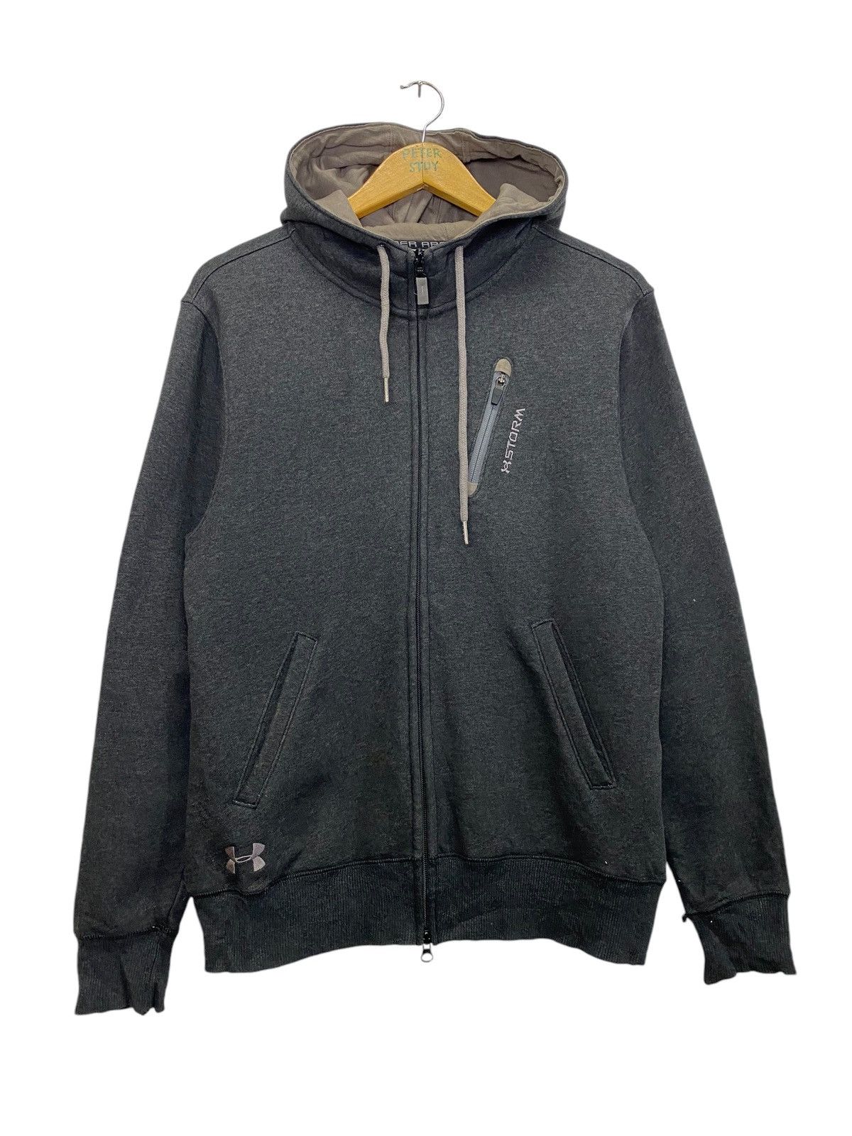 Under Armour × Vintage Under Armour big logo hoodies Size US M / EU 48-50 / 2 - 1 Thumbnail