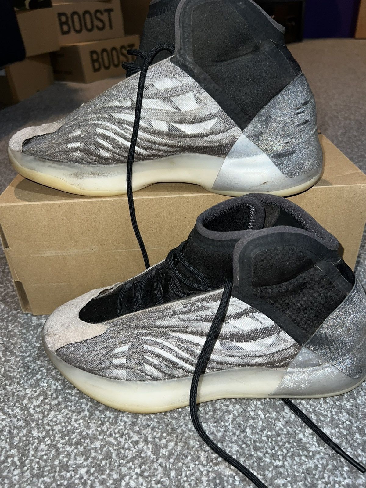 Adidas Adidas yzy qntm basketball model Size US 11 / EU 44 - 2 Thumbnail