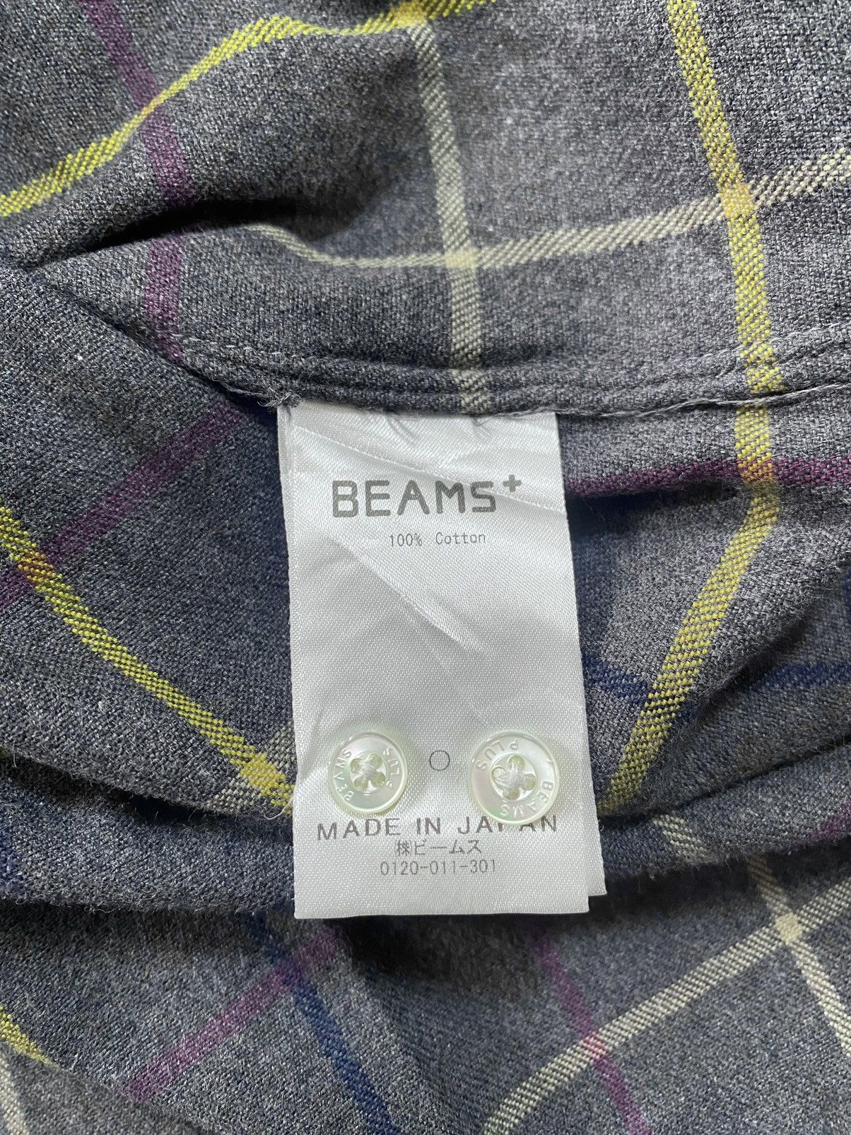 Beams Plus Beams Plus Flannel Shirt Size US M / EU 48-50 / 2 - 4 Thumbnail