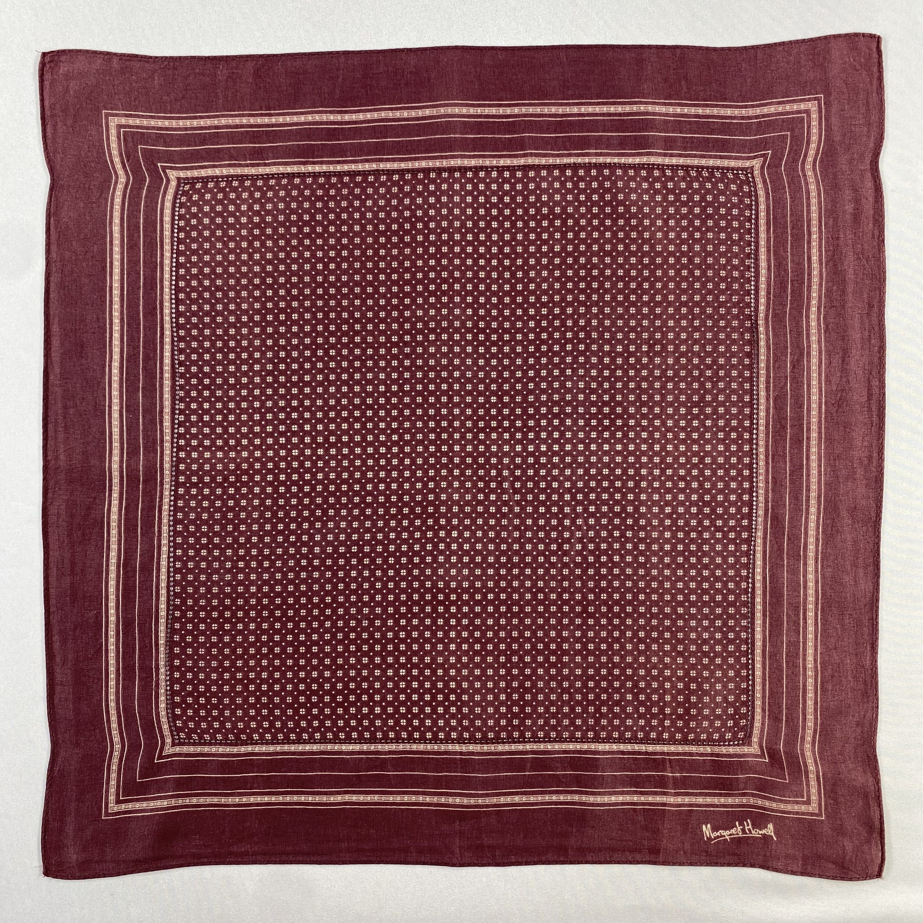 Margaret Howell × Vintage Margaret Howell Bandana/ Handkerchief / Neckerchief-P674 Size ONE SIZE - 1 Thumbnail