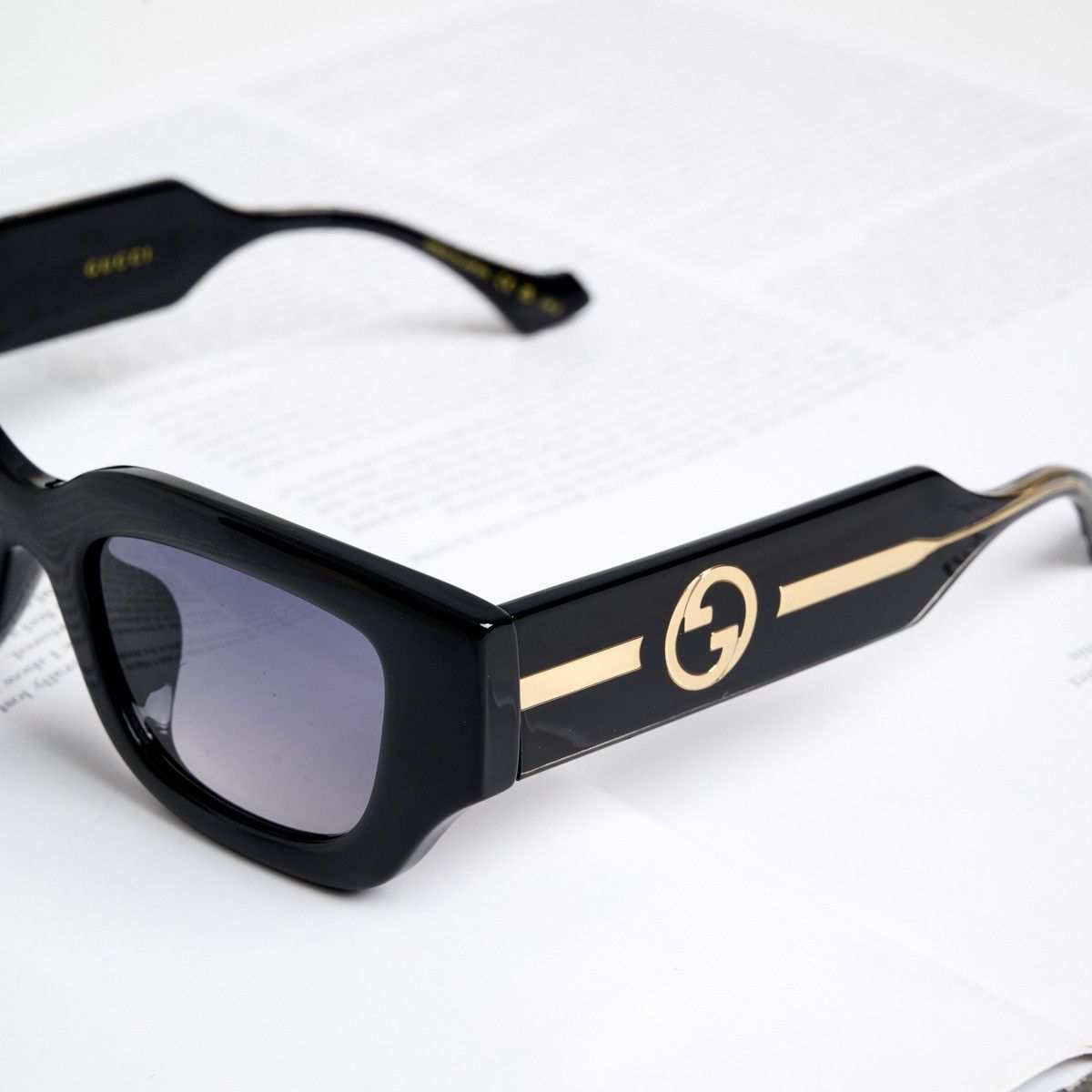 Gucci GUCCI GG1558SK 001 SUNGLASSES Size ONE SIZE - 3 Thumbnail