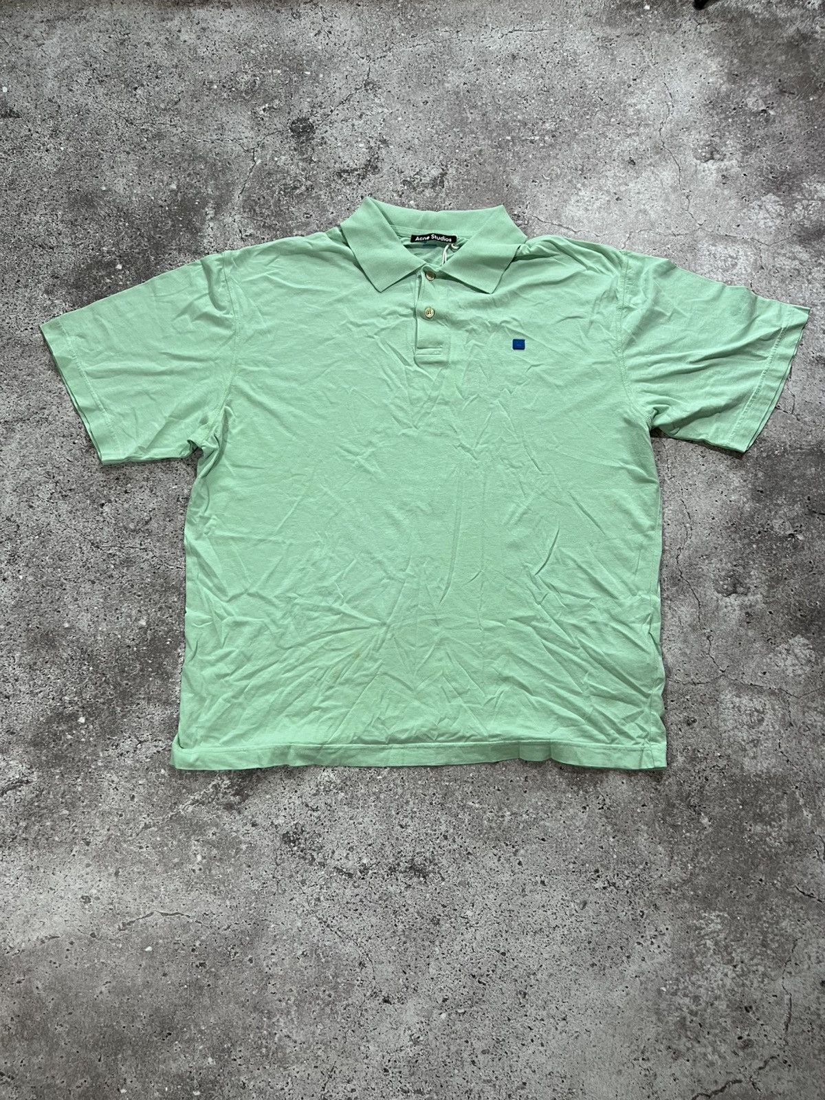 Acne Studios Acne Studios Polo Face logo Oversize Size US L / EU 52-54 / 3 - 1 Thumbnail