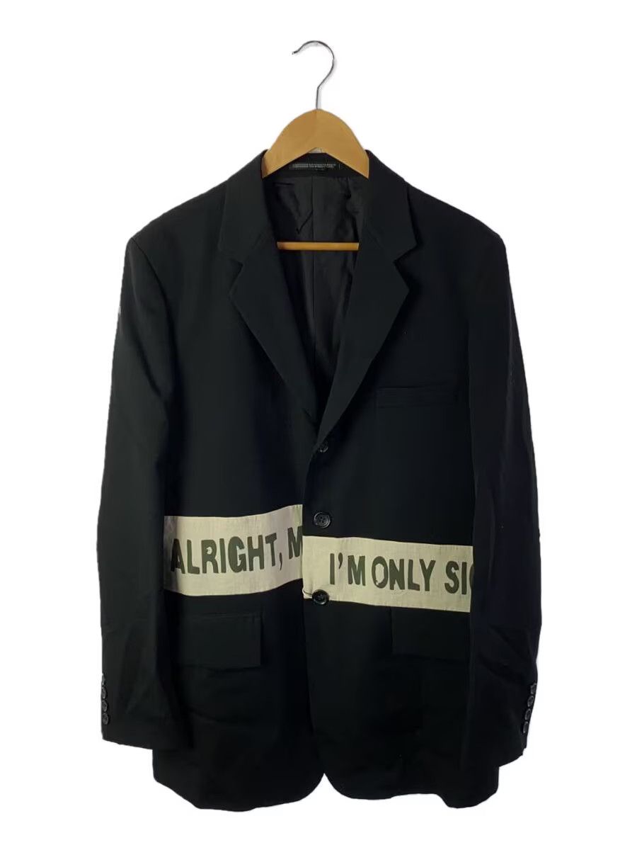 Yohji Yamamoto yohji yamamoto POUR HOMME Wool/Black/Plain tailored jacket Size US L / EU 52-54 / 3 - 1 Thumbnail