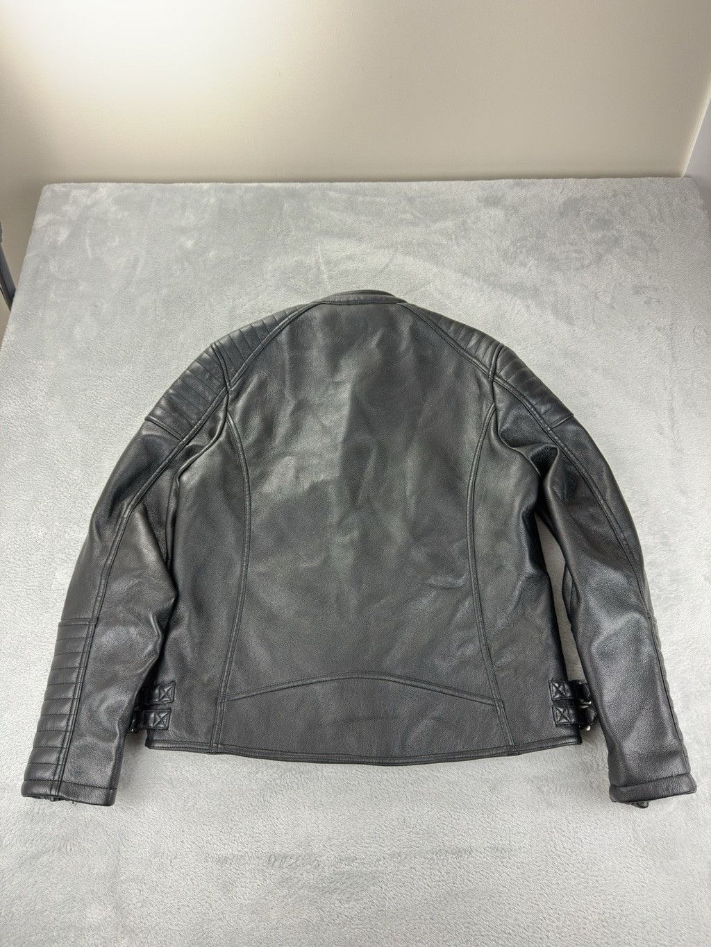 Robert Graham Robert Graham Men's Size Large Black Leather Jacket Size US L / EU 52-54 / 3 - 13 Thumbnail