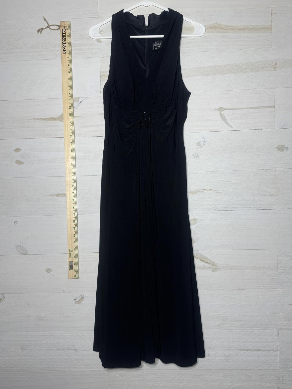 Designer Jessica Howard Black Sleeveless Dress Size M / US 6-8 / IT 42-44 - 7 Thumbnail