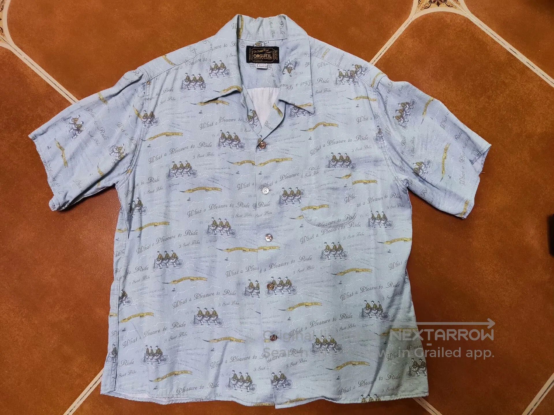 Porter Classic Orgueil Hawaiian Shirt Size 42. Size US XS / EU 42 / 0 - 1 Thumbnail