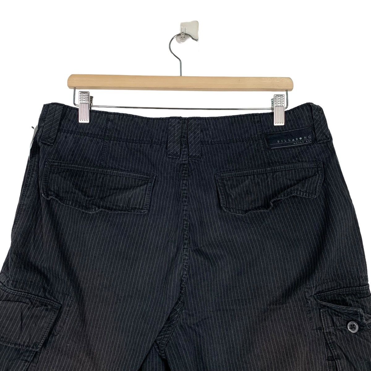 Billabong BILLABONG Striped 6 Pocket Cargo Shorts Pant #0167-C9 Size US 34 / EU 50 - 9 Thumbnail