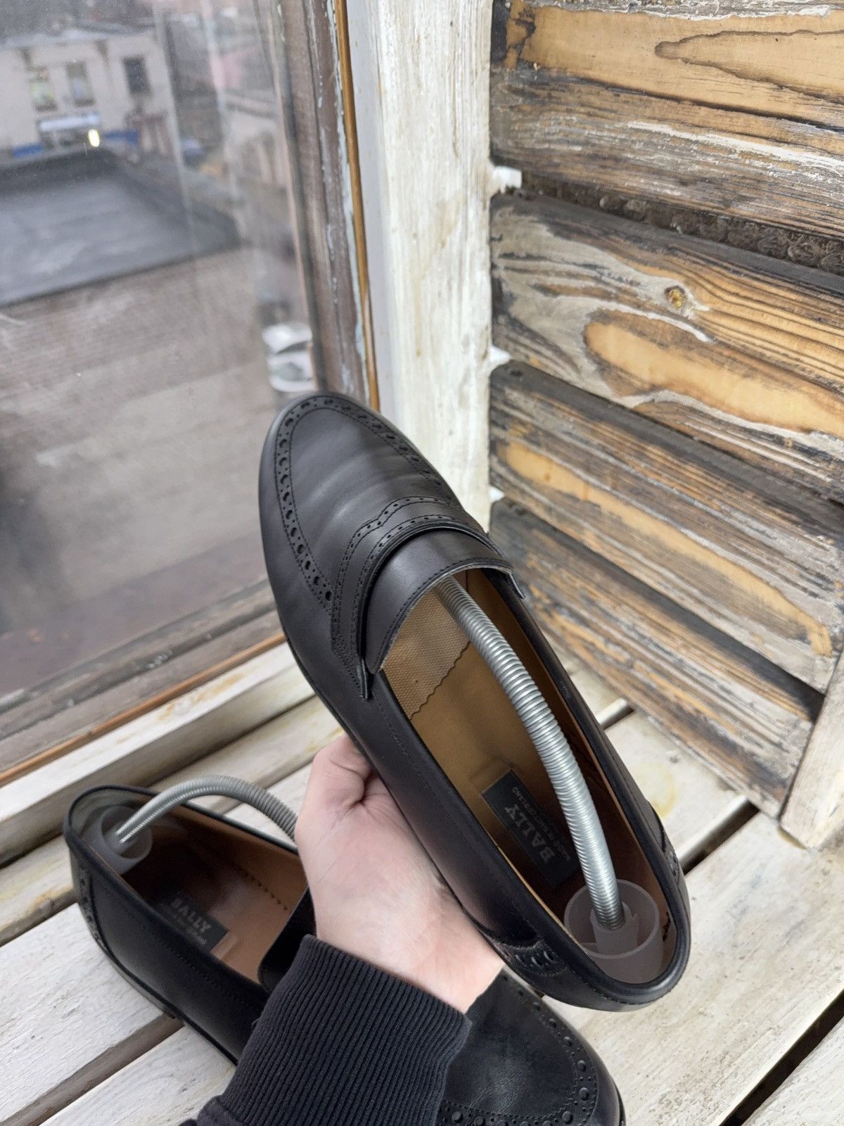 Bally Luxury Bally Goodyear Welt Penny Loafers Black Men’s US 11 Size US 11 / EU 44 - 13 Thumbnail