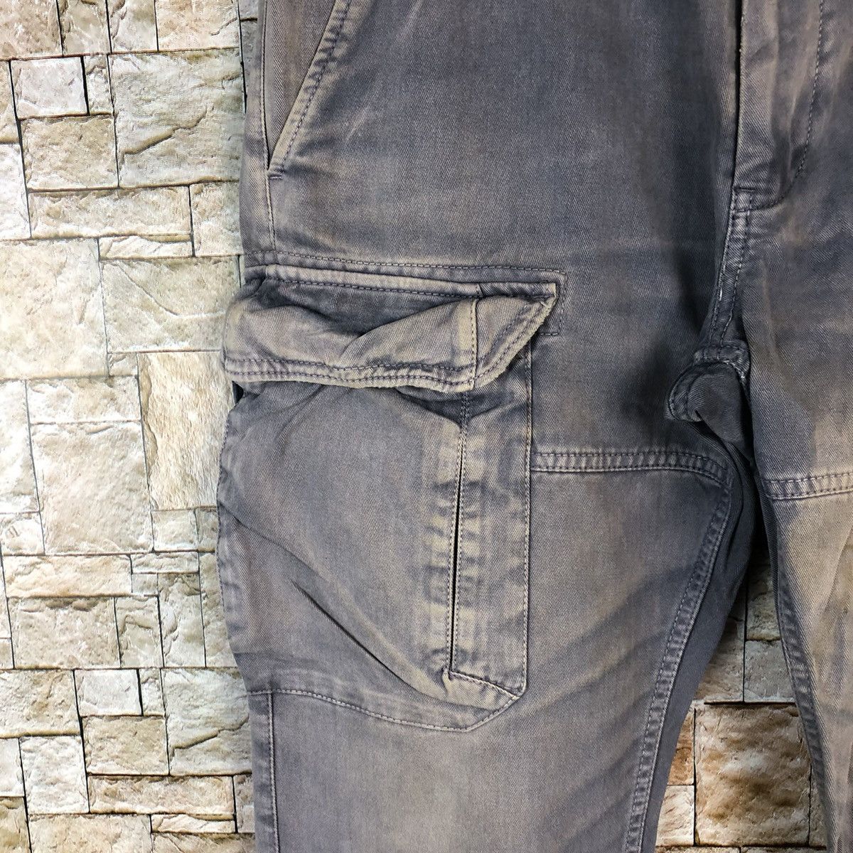 Armani Exchange Armani Exchange Blue Cargo utility Multipocket Pants #A1149 Size US 32 / EU 48 - 9 Thumbnail