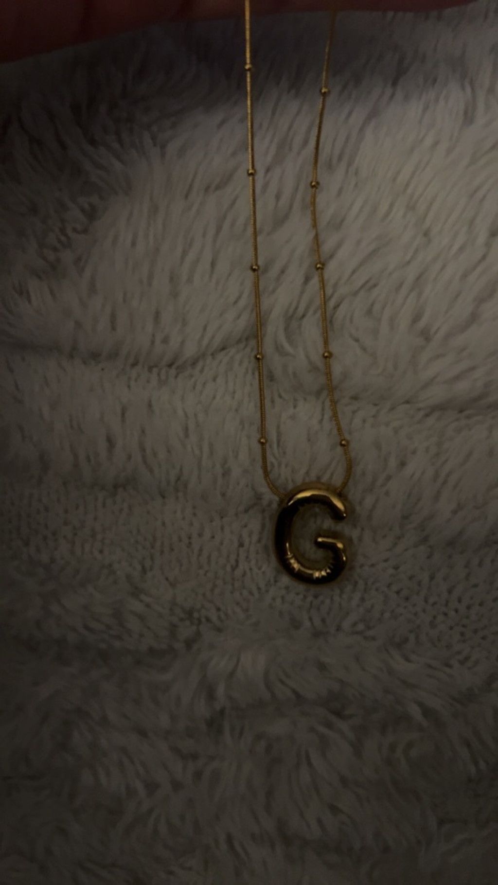 The Unbranded Brand Gold Initial G Necklace One Size Size ONE SIZE - 2 Thumbnail