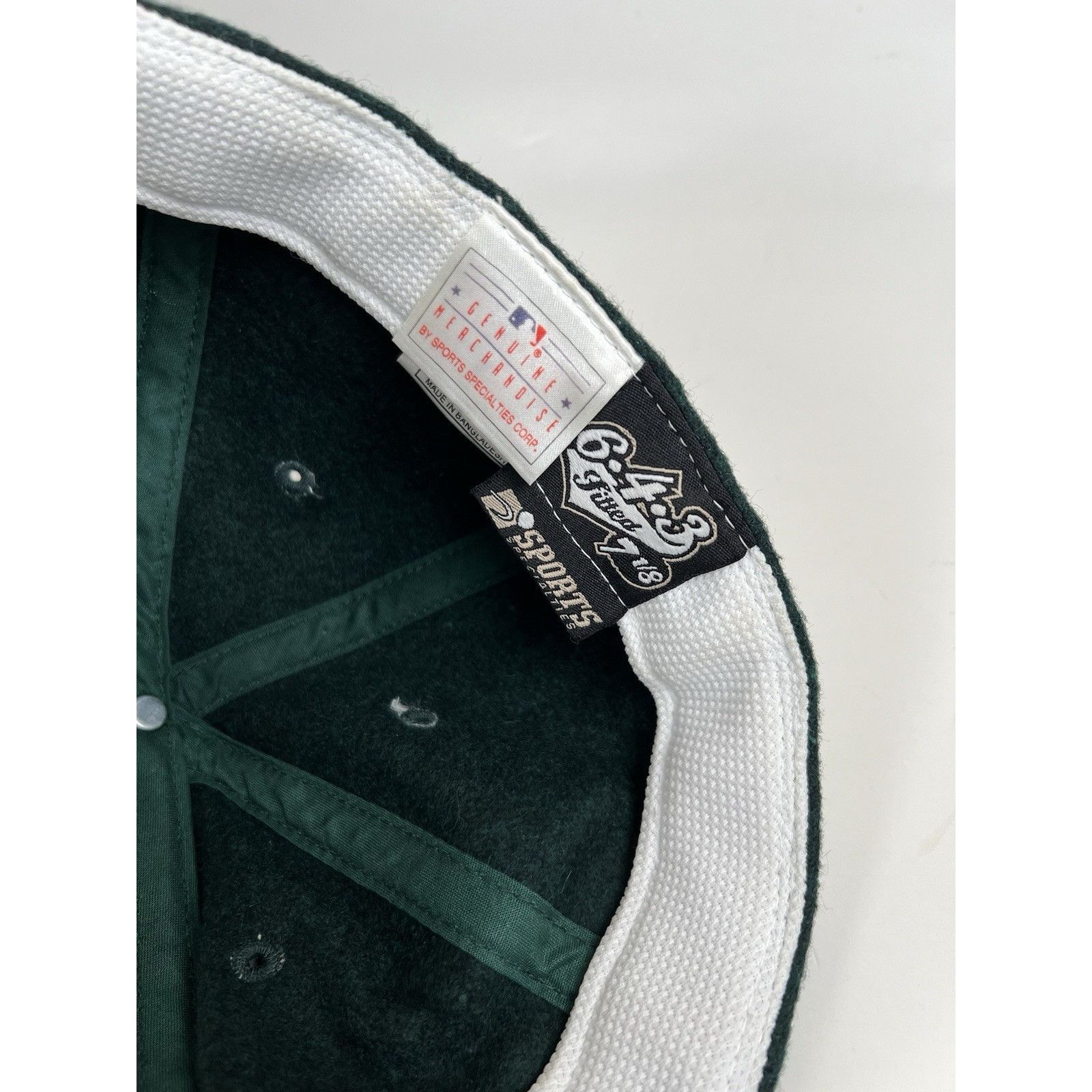 Sports Specialties Oakland Athletics Sports Specialities Wool Hat Cap 643 Fitte Size ONE SIZE - 8 Thumbnail