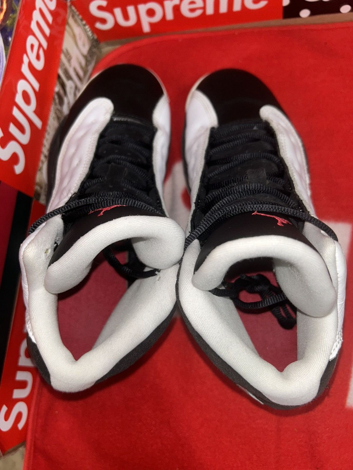 Jordan Brand Nike Jordan 13 Retro He Got Game 2018 GS 884129-104 Size US 5.5 / EU 38 - 4 Thumbnail