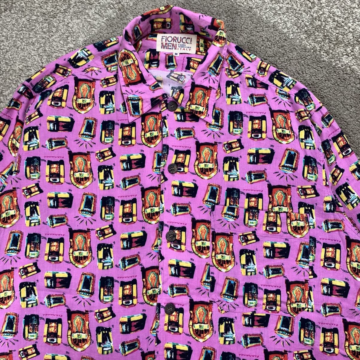 Vintage FIORUCCI Vintage Long Sleeve Shirt Button Up Size US M / EU 48-50 / 2 - 4 Thumbnail