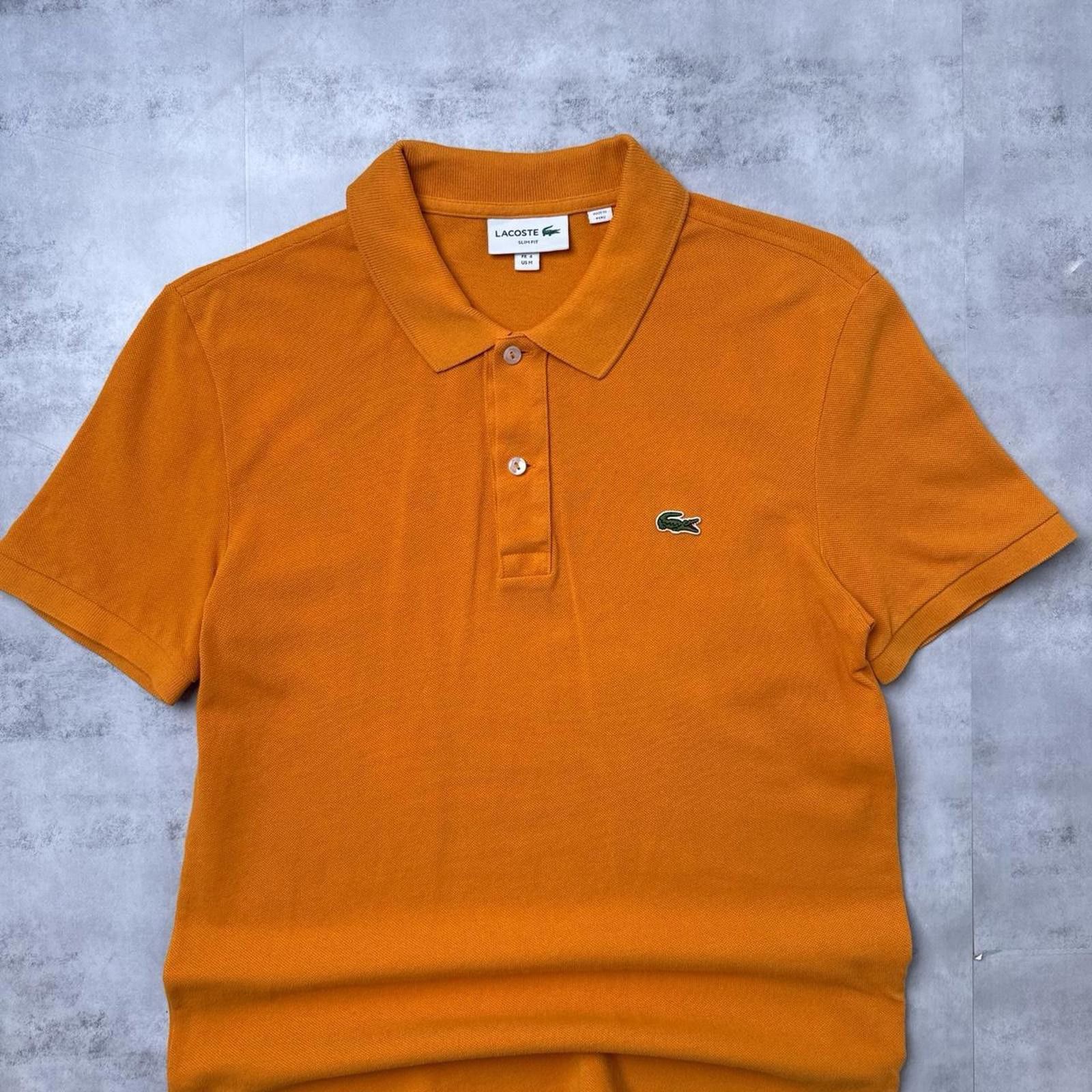 Lacoste Y2K Lacoste Orange Polo Shirt Size US M / EU 48-50 / 2 - 4 Thumbnail