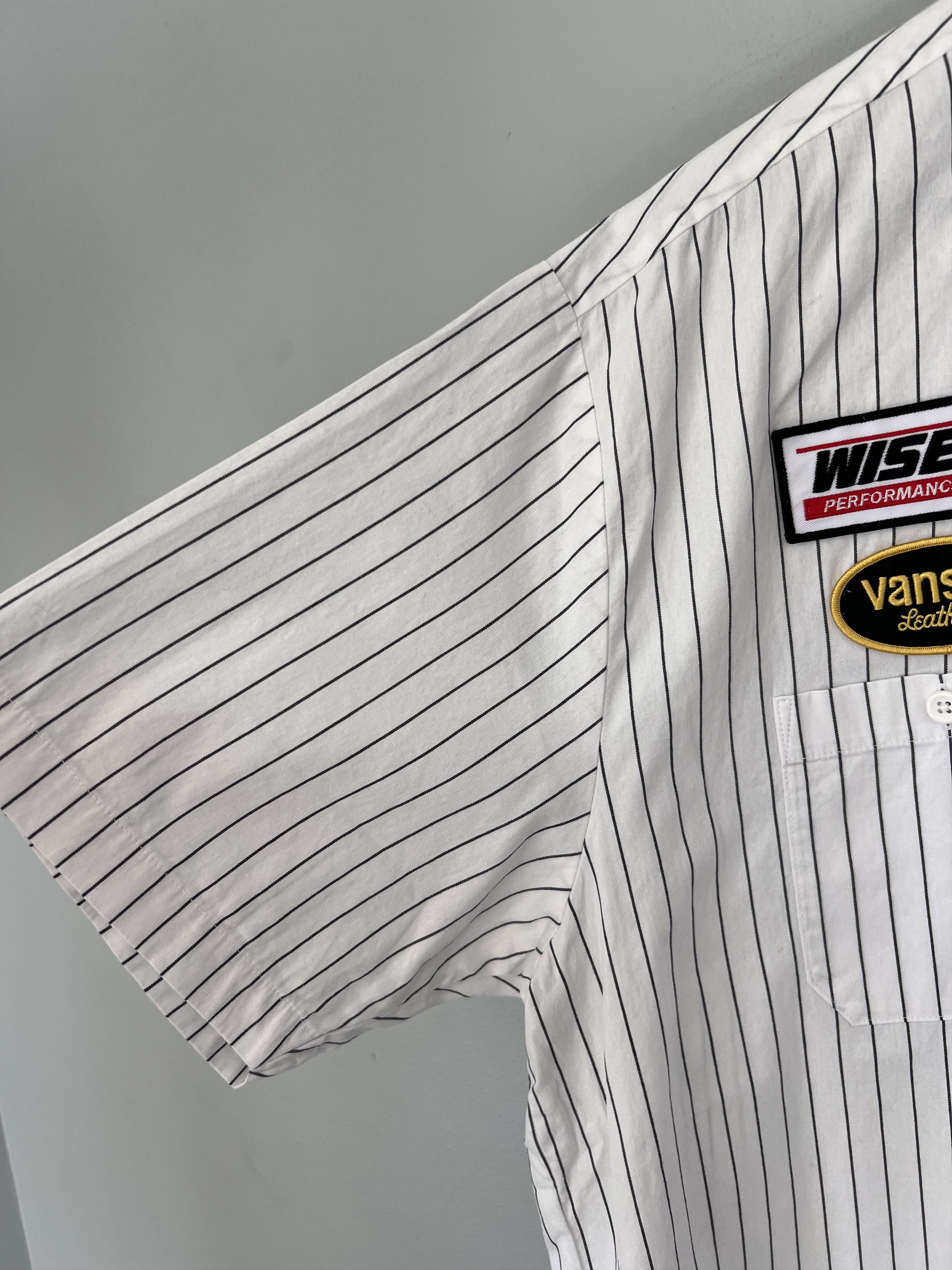 Supreme × Vanson Leathers Supreme Vanson Leathers Shot Sleeve Work Shirt in White Size US XL / EU 56 / 4 - 3 Thumbnail
