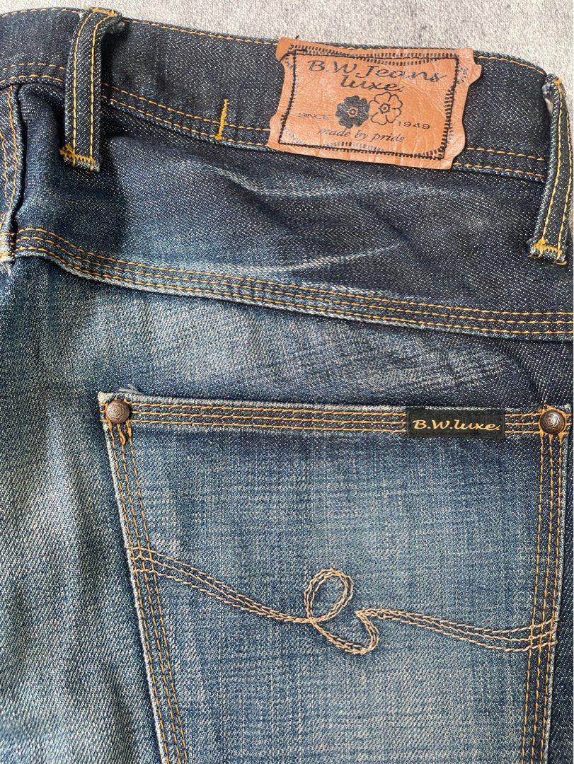 Japanese Brand × Vintage Blue Way Nippon Faded Wash Denim Pants Size US 32 / EU 48 - 5 Thumbnail