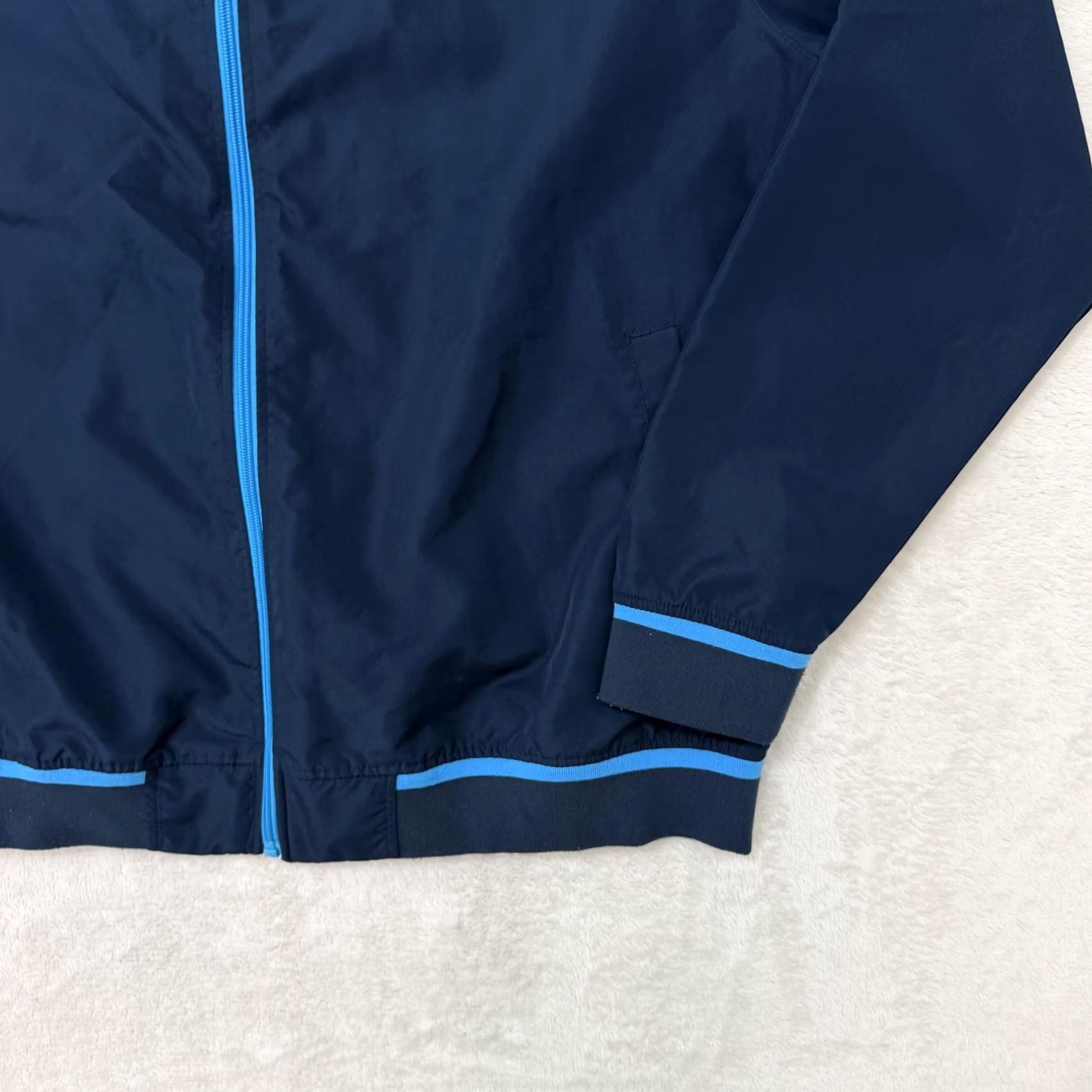 Vintage AT&T Jacket Mens XL Blue Microfiber Full Zip Windbreaker Logo Workwear Casual Size US XL / EU 56 / 4 - 4 Thumbnail