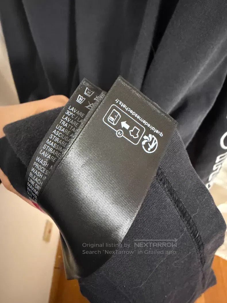 Balenciaga Balenciaga Letter side logo print Kylin arm sleeve hoodie, Size US L / EU 52-54 / 3 - 8 Thumbnail