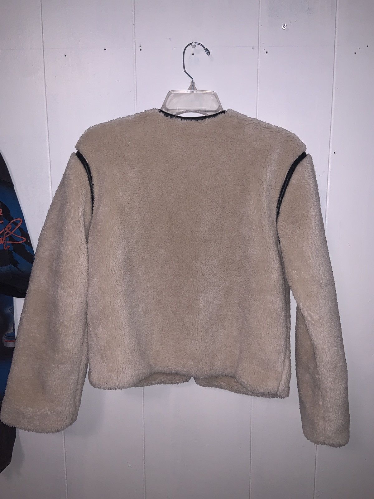 Gap Womens - Relaxed Sherpa Jacket - Size XS - Beige Size XS / US 0-2 / IT 36-38 - 5 Thumbnail