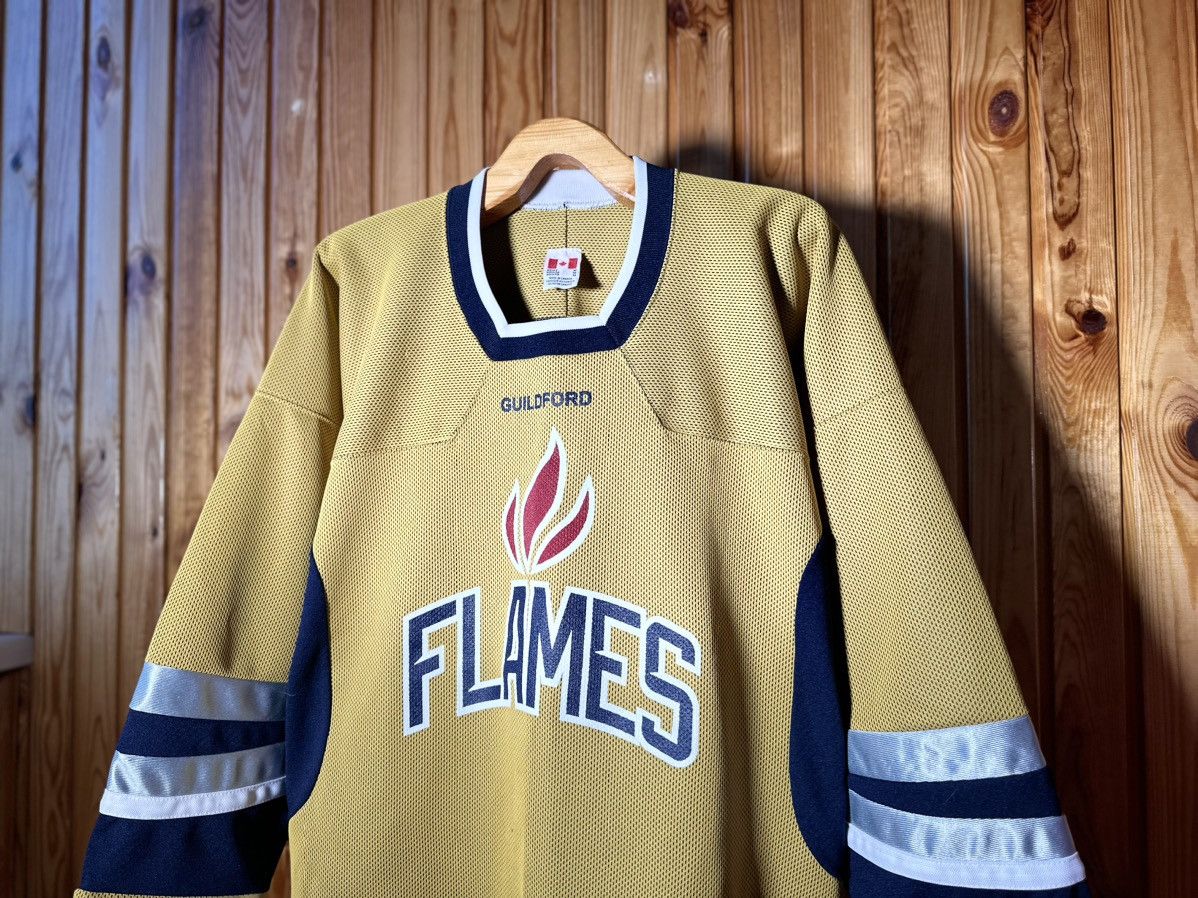 MLB × NHL Guildford Flames EIHL Hockey Jersey Size US M / EU 48-50 / 2 - 12 Thumbnail