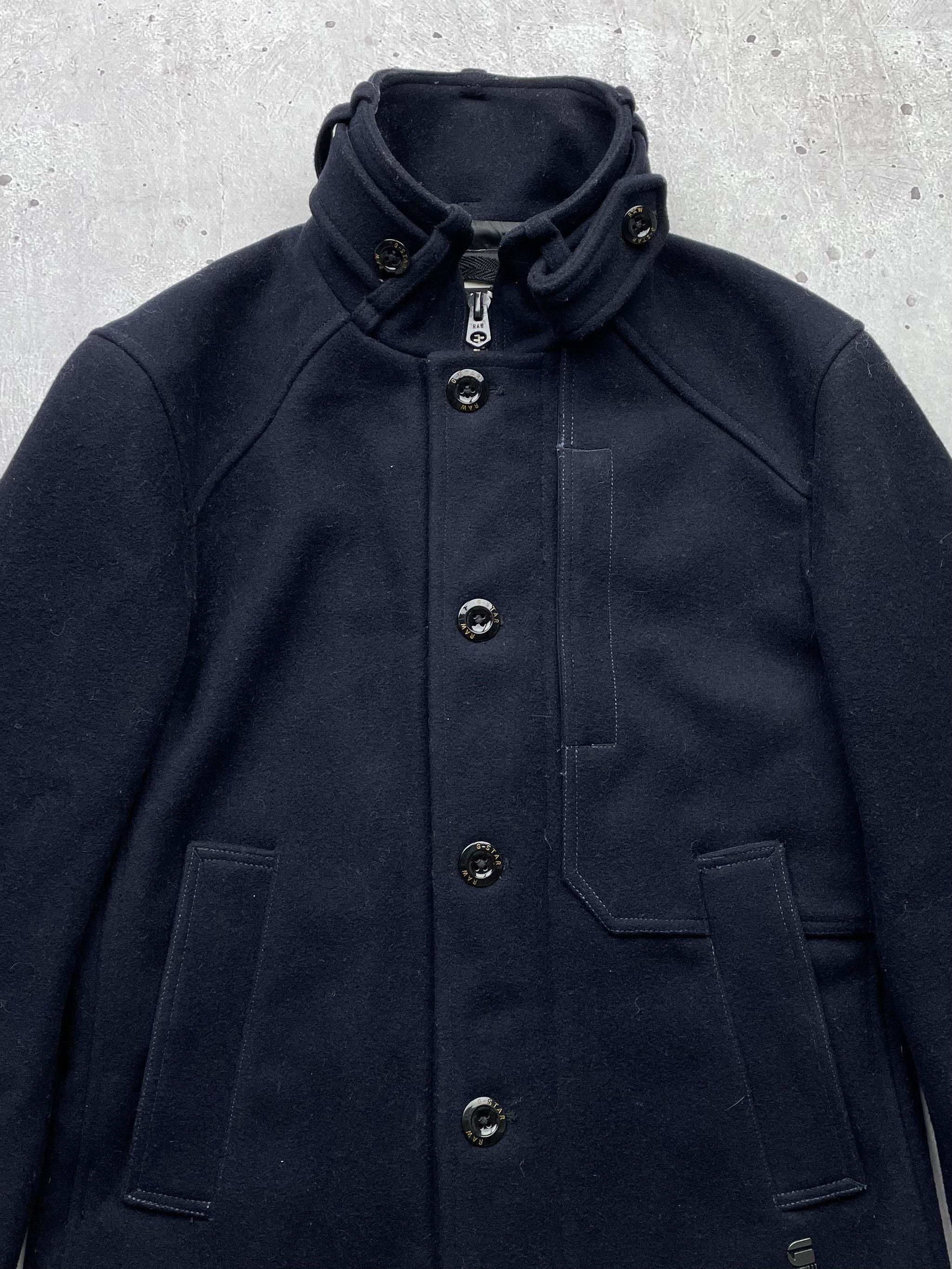 G-Star G Star Raw Vintage Wool Coat Size US M / EU 48-50 / 2 - 2 Thumbnail