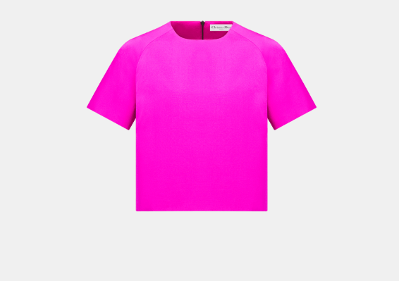 o1bcso1str0524 Short Sleeved Top in Pink