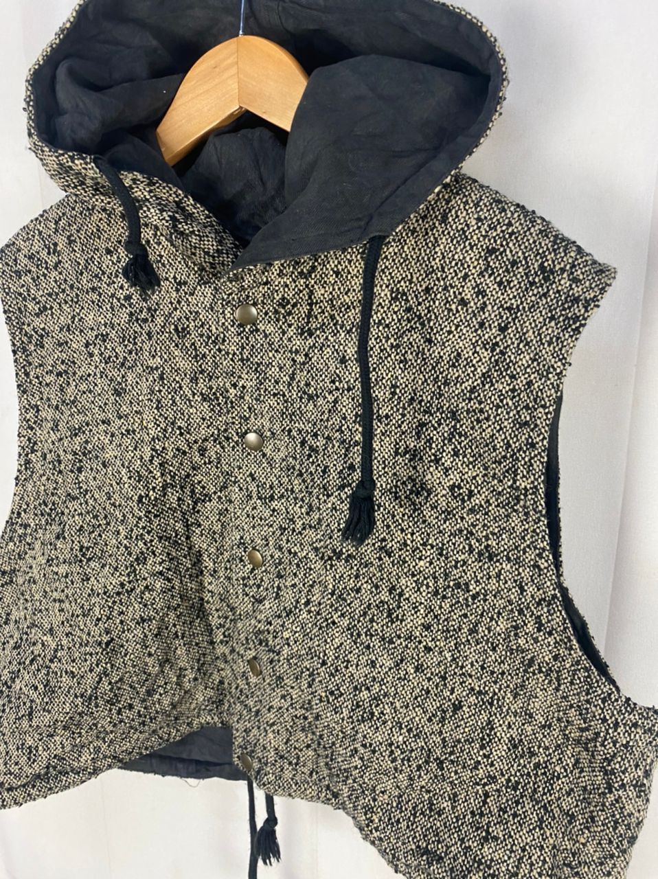 Other Unisex 🔥Unbrand reversible croptop hoodie jacket Size US L / EU 52-54 / 3 - 5 Thumbnail