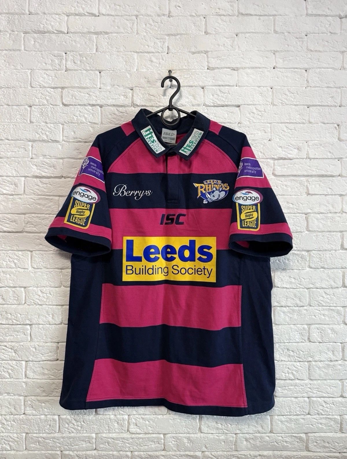 Other Leeds Rhinos 2013 Away Jersey Rugby Shirt Super League Sz XL Size US XL / EU 56 / 4 - 1 Thumbnail