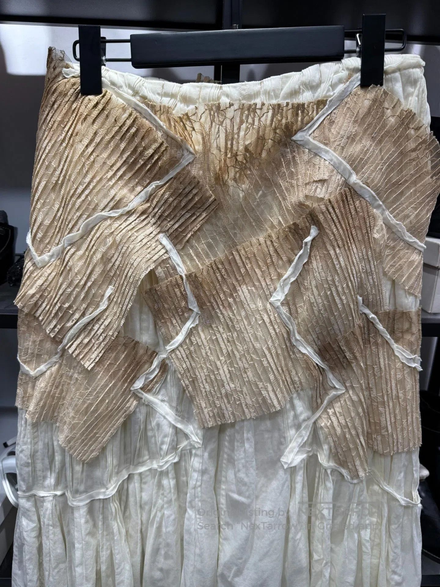 Issey Miyake ISSEY MIYAKE Origami Lace Long Skirt. Size 30" / US 8 / IT 44 - 5 Thumbnail